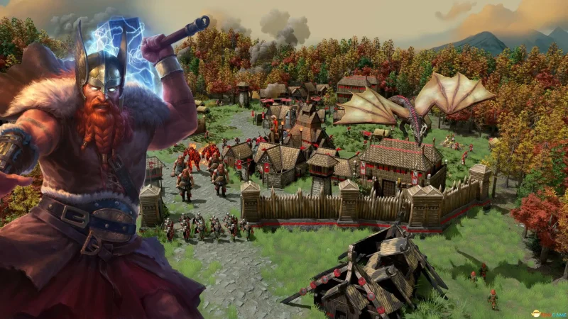 神话时代：重述版 v100.19.10195 全DLC 单机+联机（Age of Mythology: Retold）免安装中文版  PC游戏-新游戏
