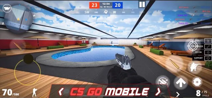 史诗般的战斗CS:FPS