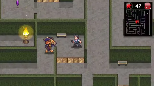 《超级黑暗欺骗》Switch 像素恐怖迷宫游戏