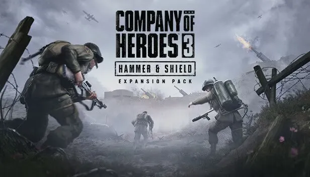 《英雄连3》 PC豪华中文版+锤与盾战术小队DLC-铁潮压境-战壕残歌+预购特典+全DLC  （V2.5.3.49048）