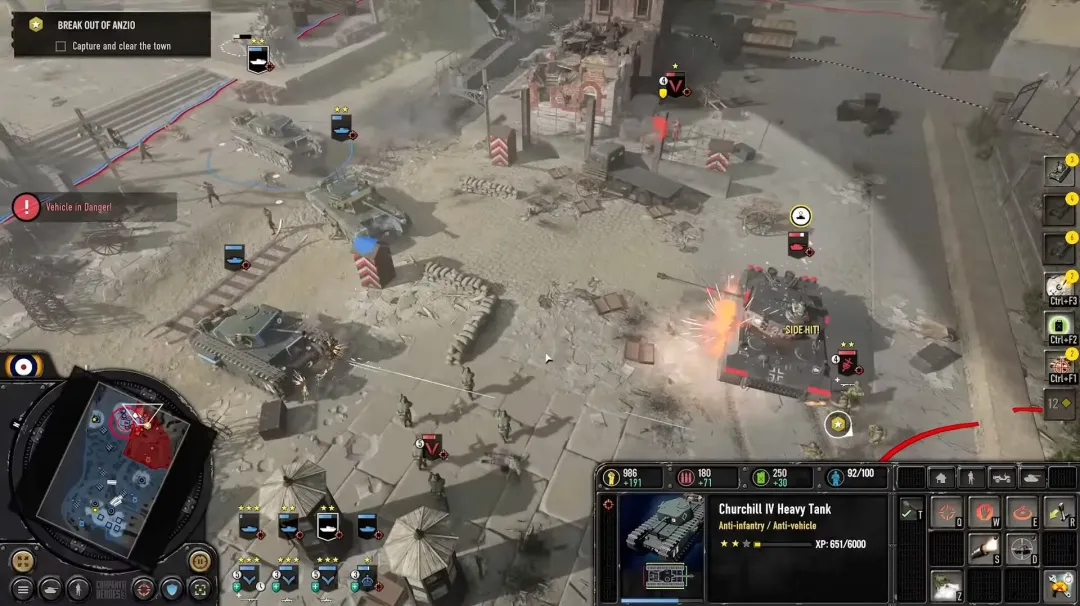 《英雄连3》 PC豪华中文版+锤与盾战术小队DLC-铁潮压境-战壕残歌+预购特典+全DLC  （V2.5.3.49048）