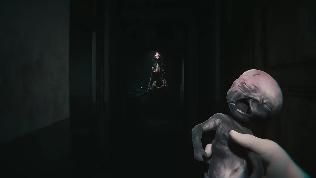 《鬼子母 PC中文版+全DLC 恐怖探索解谜游戏